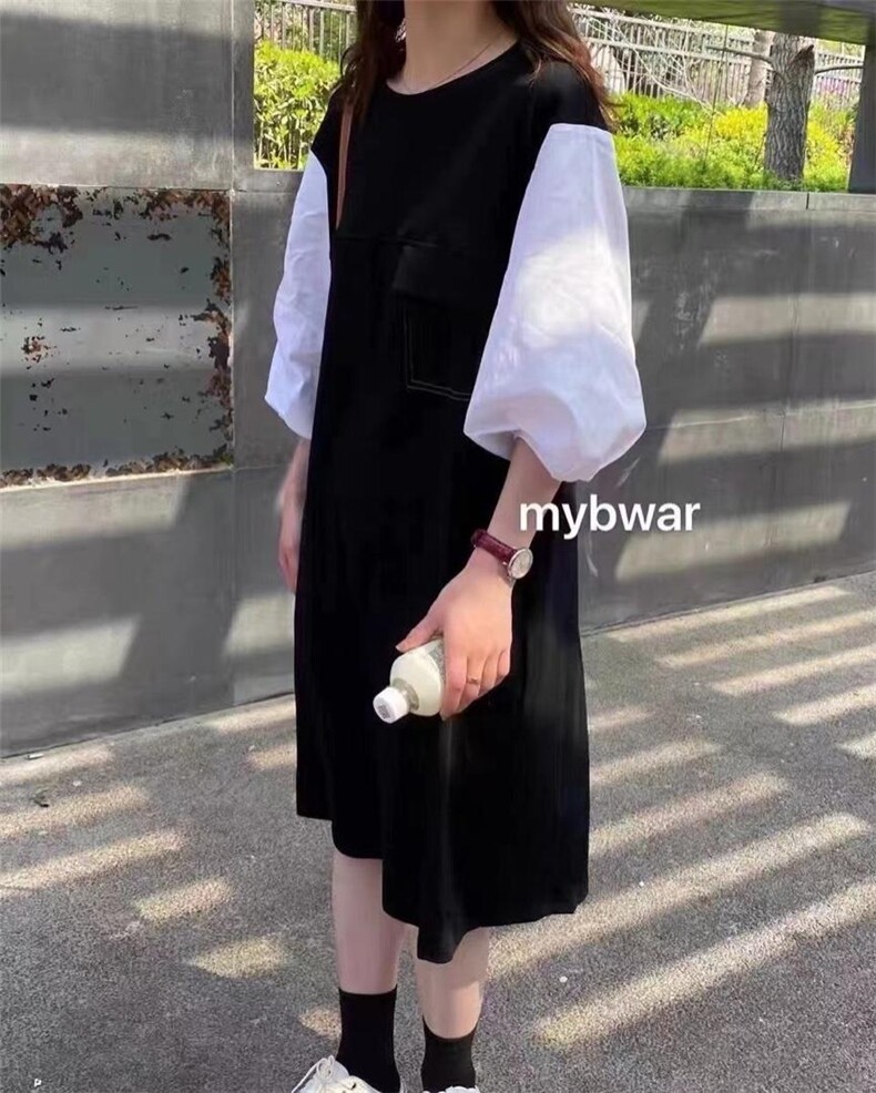 针织连衣裙，女装连衣裙，依多坊