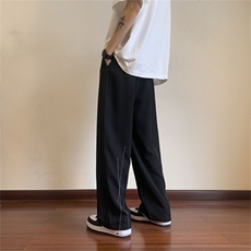 K739-P60控78抖音品质夏高街垂感直筒拖地裤男生休闲裤西裤，男装休闲裤，电商B369（原A024）