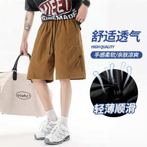夏季工装短裤男ins潮牌休闲百搭潮流痞帅五分裤D0506-P40图片