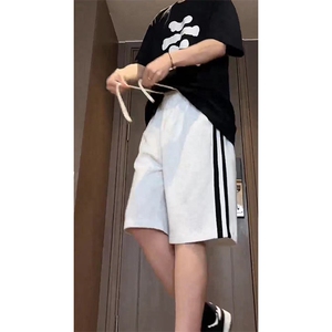 夏季美式高街hiphop运动五分裤短裤货号DK2412P35《抖音品质》图片