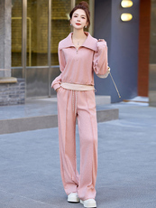 卫衣套装女2025开春超火甜美休闲洋气时尚减龄韩系搭配三件一整套，商品下架区，韩然一族