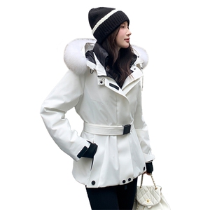 【】现货冬加厚保暖狐狸毛冲锋衣羽绒服2B153/023/P425/K505图片