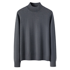 2025春季新款优雅女士精纺羊绒18针半高领羊绒衫，女装羊绒衫，英皇羊绒