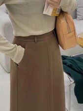 〖现货〗冬季新款呢料半身裙，女装半身裙，炽元素