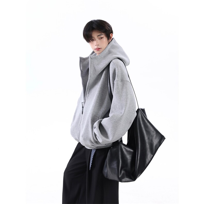 25气质学生男大清爽少年感毛呢连帽短款卫衣毛呢大衣mj1084-p118,男装毛呢大衣,电商B288