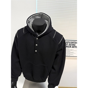 自制~420克高品质 拉链设计连帽卫衣外套 WY979 P78图片