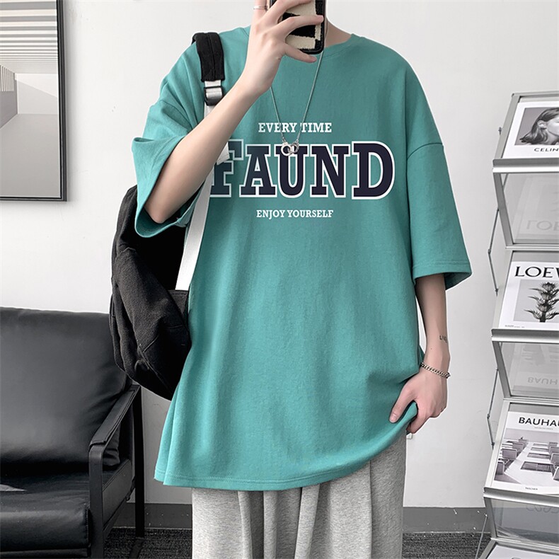 纯棉短袖t恤男大码半袖打底衫宽松体恤衫DX17295-P20大皂风,男装T恤,电商A040