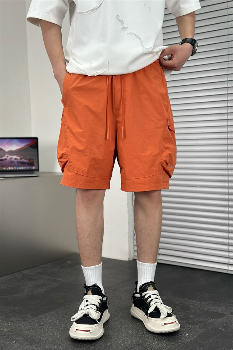 大口袋美式机能工装短裤男宽松运动休闲裤A329-K950-P50,男装休闲裤,电商A329