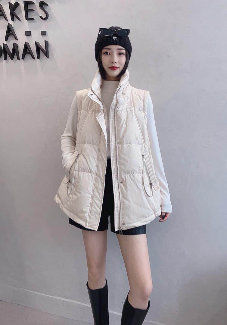 2021冬季新款90绒马甲，女装马甲，曼希野