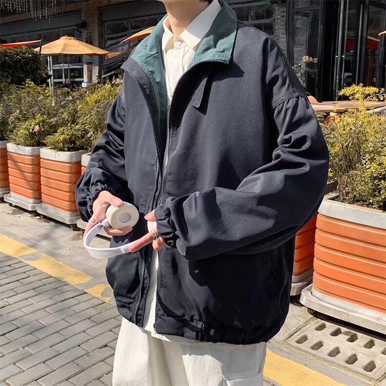 潮流夹克潮男春季外套J338P60图片