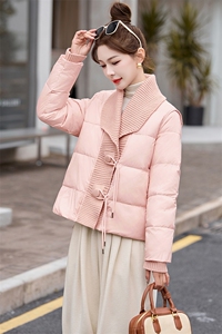冬季新款时尚加厚保暖羽绒服女短款修身显瘦外套（现货）图片