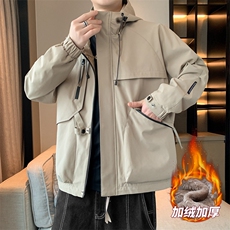 卡其加绒