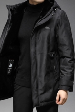 2023冬季新款鹅绒羽绒服外套爸爸装加厚保暖连帽GSNA219958-P395，男装羽绒服，电商B212（原钱塘6029）