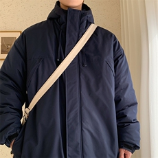 冬季新品保暖连帽棉衣休闲潮流青少年百搭棉服外套MY9083-P100，男装棉衣，电商A128