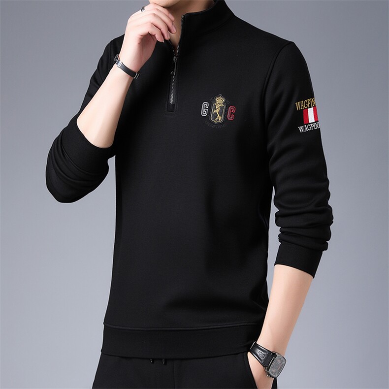 SA8661钱塘2020-2中青年男士新款百搭简约冬季厚款卫衣P72,男装卫衣,钱塘207-2