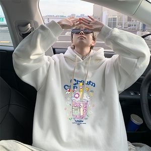 8XL连帽卫衣男大码胖子帽衫大号运动服WY2332-P35 加绒款-P40图片