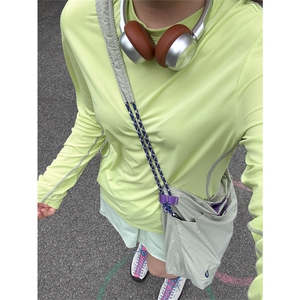 网图 原版高品 防嗮UP70+ 明线撞色口袋长袖T恤男女 A734-P48图片