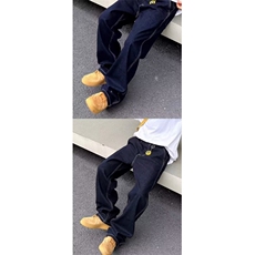 1506/Q7690/P40个性字母牛仔裤，男装牛仔裤，星座1506