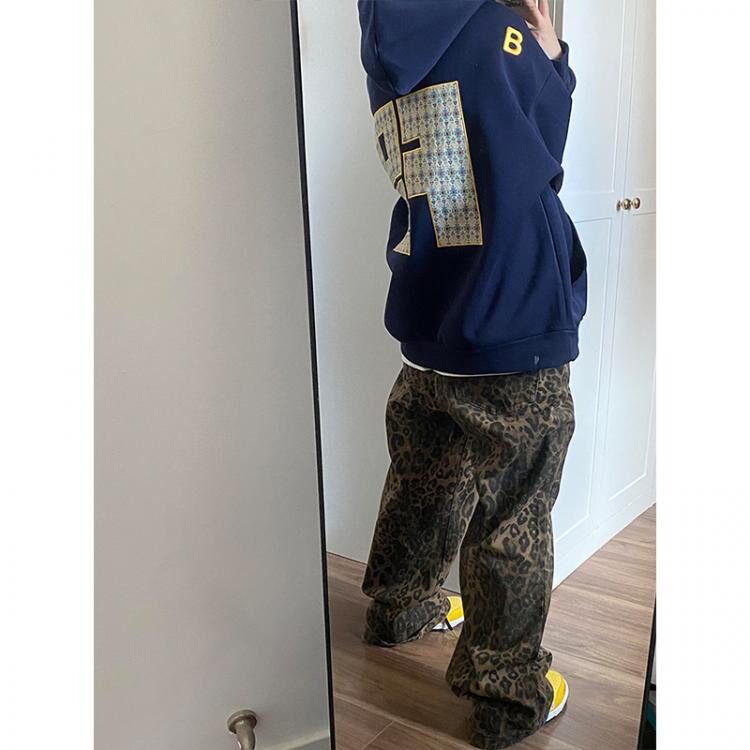 网红刺绣重磅宽松百搭连帽卫衣ZW099-P55常规52,男装卫衣,星座313A(原308A-2)