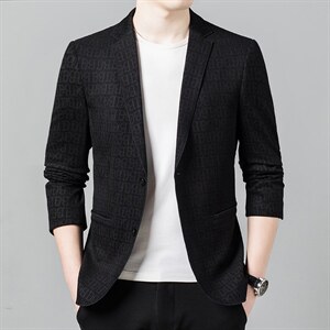 西服男秋季潮款休闲商务小西服上衣中年男士单西外套ASDG41-P200,男装西服,电商B212（原钱塘6029）