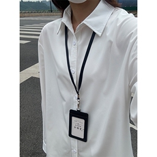 四季薄款冰丝长袖衬衫男简约纯色垂感休闲长袖痞帅衬衣CS031-P28，男装衬衫，星座301C-5