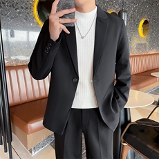 轻熟风~2025秋季休闲西装~M到5XLK055/P90，男装西服套装，电商B331