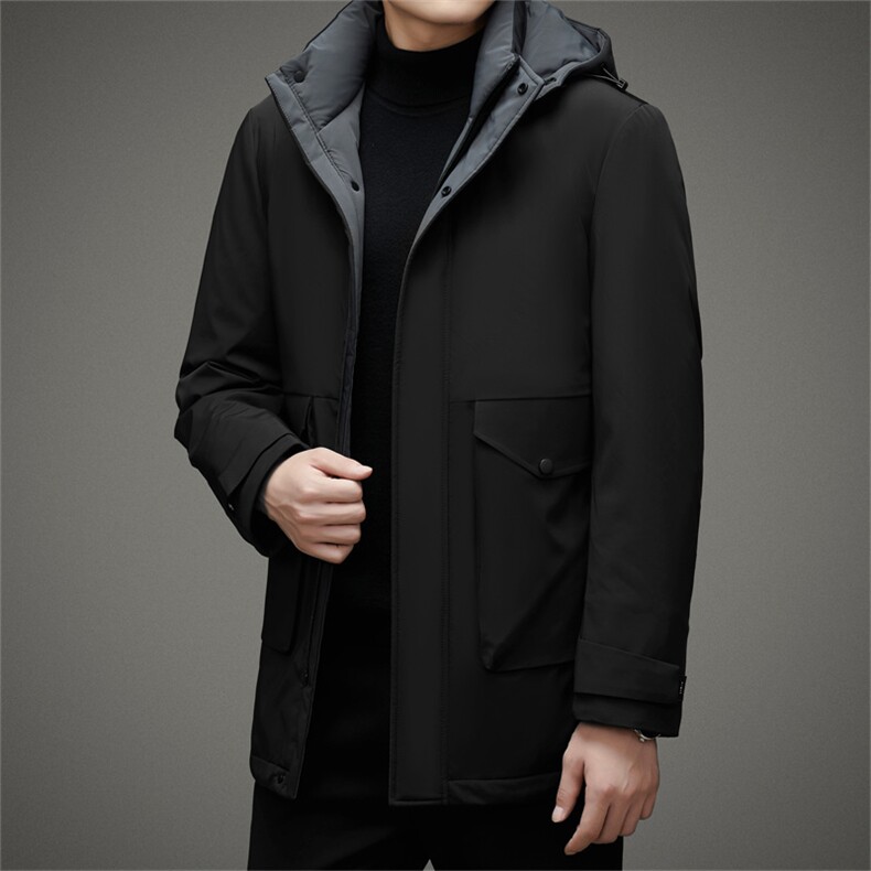 BHYL-88209钱塘2020-2冬季厚款商务休闲简约百搭羽绒服P240，男装羽绒服，钱塘207-2