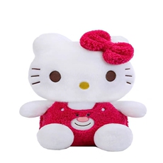 亿卡萌毛绒玩具 草莓小猫