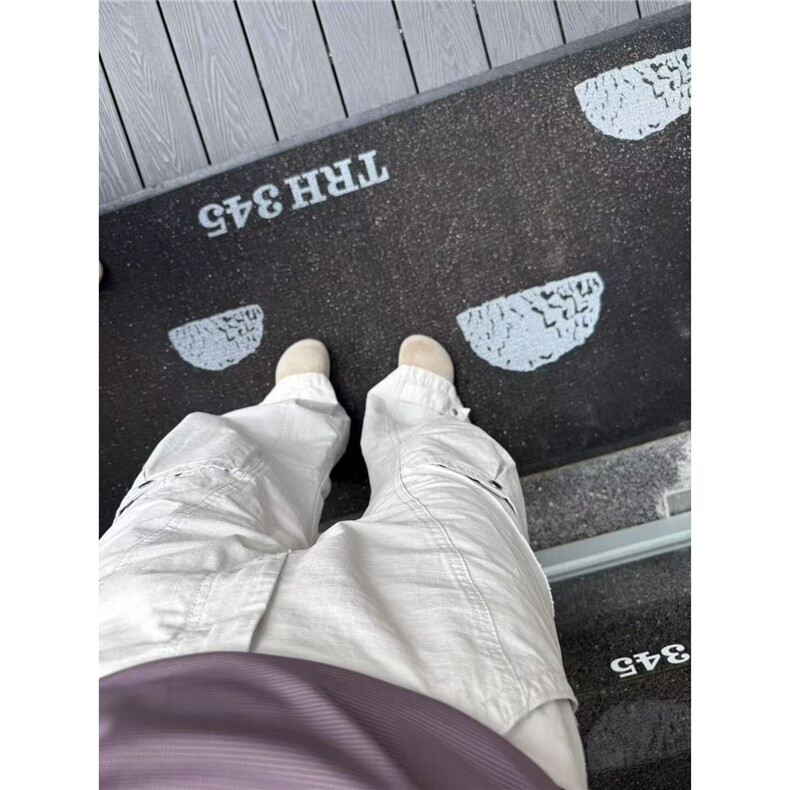 美式复古刺绣直筒休闲裤男秋冬新款高街设计感宽松显瘦阔腿拖地裤,男装休闲裤,星座506A