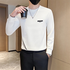 店主风秋冬男士时尚潮流长袖卫衣男打底T301A-1/W03/P58控78，男装T恤，星座301A-1