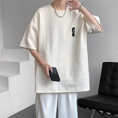 电商DSA028-DT23X03P352026新款时尚休闲百搭短袖男T恤宽松半袖，男装T恤，电商A028