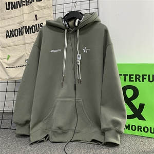 秋冬刺绣卫衣上衣加绒加厚D329-QM637-P65-控88图片