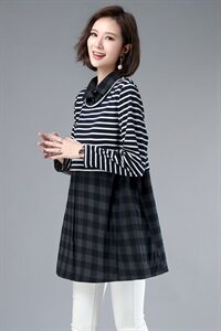连衣裙   宽松 时尚潮流 2021年春季 自然舒适图片