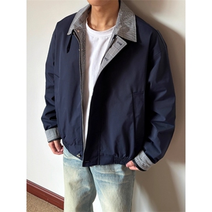 格纹拼接夹克外套 JK7111 特P65图片