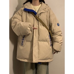 冬季宽松/连帽休闲外套潮加厚棉衣XZ102B-1M2305-P125图片