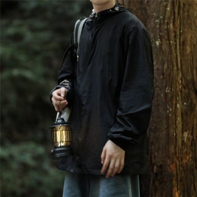 连帽防晒服男夏季薄款青少年潮流休闲外套SF02P38,男装夹克,星座1116-2