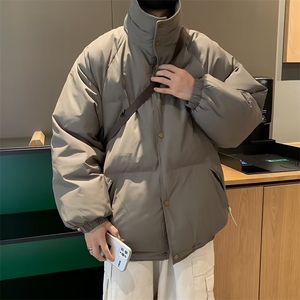 棉衣男韩版潮流复古高街帅气保暖宽松2024冬季ins外套MF045-P80图片