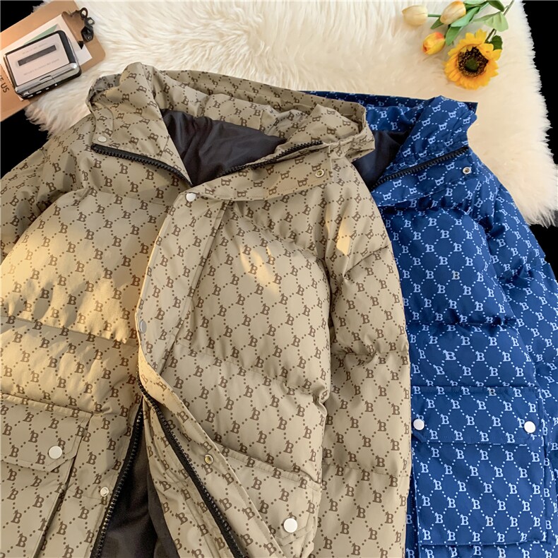 棉衣男女冬季羽绒棉服加厚棉袄宽松情侣面包服冬装外套潮MY846,男装棉衣,星座310B-1
