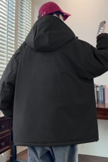 冬季大码M-8XL加厚休闲连帽棉衣男外套大码，男装棉衣，星座209