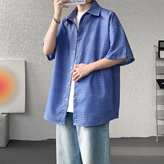 蓝色格子