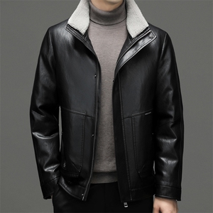 DF22161钱塘2020-2中年男士冬季厚款商务休闲立领羽绒服P280图片