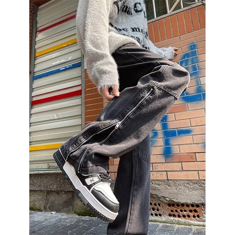 美式牛仔裤男款秋季长裤潮WH65P53,男装牛仔裤,星座1116-2
