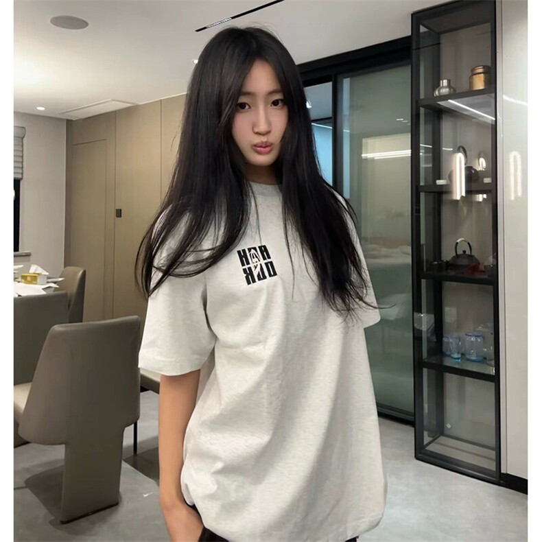 万针全刺绣工艺抖音得物高品质260克重磅纯棉双纱美式高街短袖T恤,男装T恤,电商A486