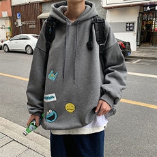 A040-WY2079-P40连帽卫衣男加肥加大码胖子棒球服外套，男装卫衣，电商A040