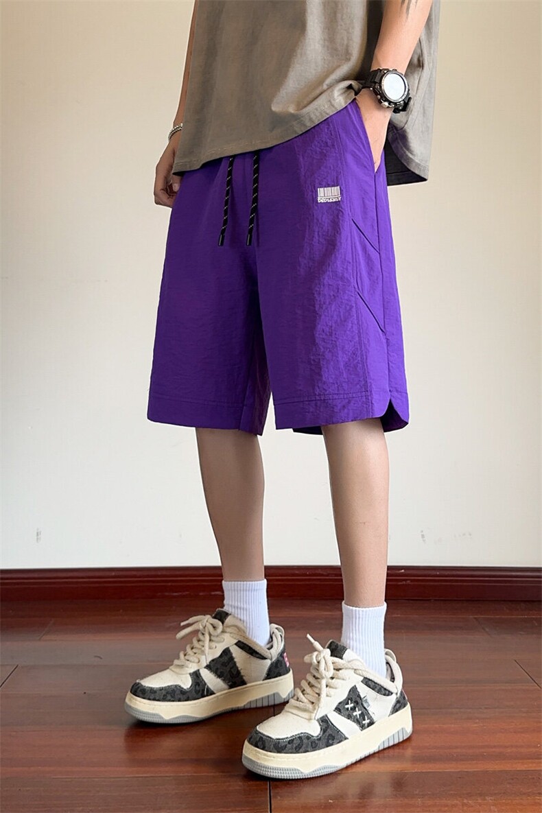 ！2026夏季新款男士百搭速干短裤冰丝五分裤中裤DK310特P28,男装休闲裤,电商B220