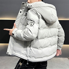 冬季新款羽绒棉服潮牌帅气加厚棉衣外套S98929，男装棉衣，星座310B-3
