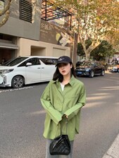 现货2022春款衬衫，女装衬衫，QIANCHEN 谦晨