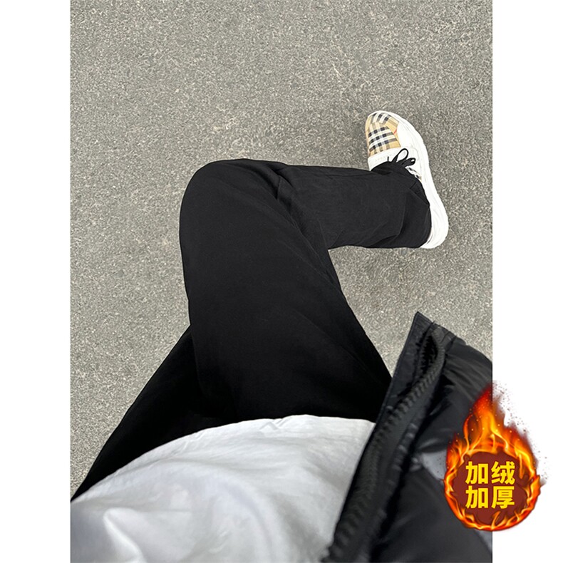 B221美式ins高街加绒加厚牛仔裤LK23010-P60控78加绒P70控98,男装牛仔裤,电商B221