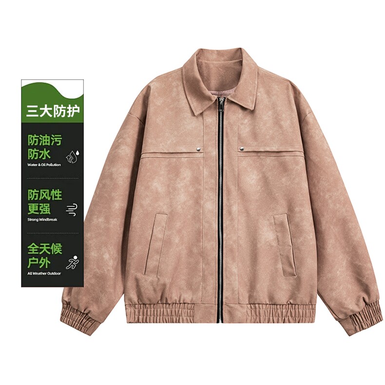 2025秋冬二开直播品质休闲皮夹克飞行服皮衣男外套PY2472-P53,男装皮衣,星座1402-3