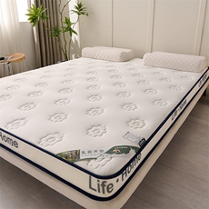 2023新款云朵牛奶丝乳胶抗压床垫，床单，一起卖家纺